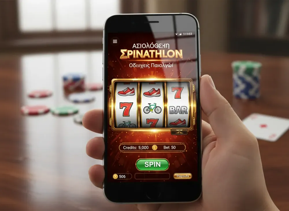 Αξιολόγηση Spinathlon app και οδηγίες παιχνιδιού