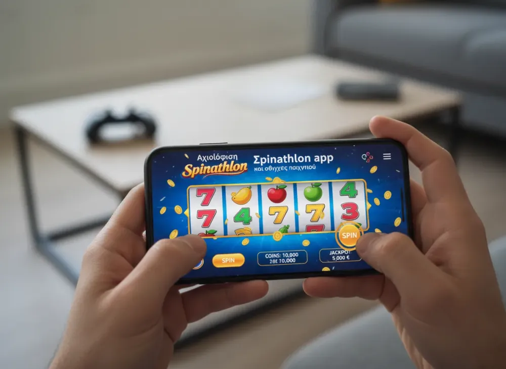Αξιολόγηση Spinathlon app και οδηγίες παιχνιδιού