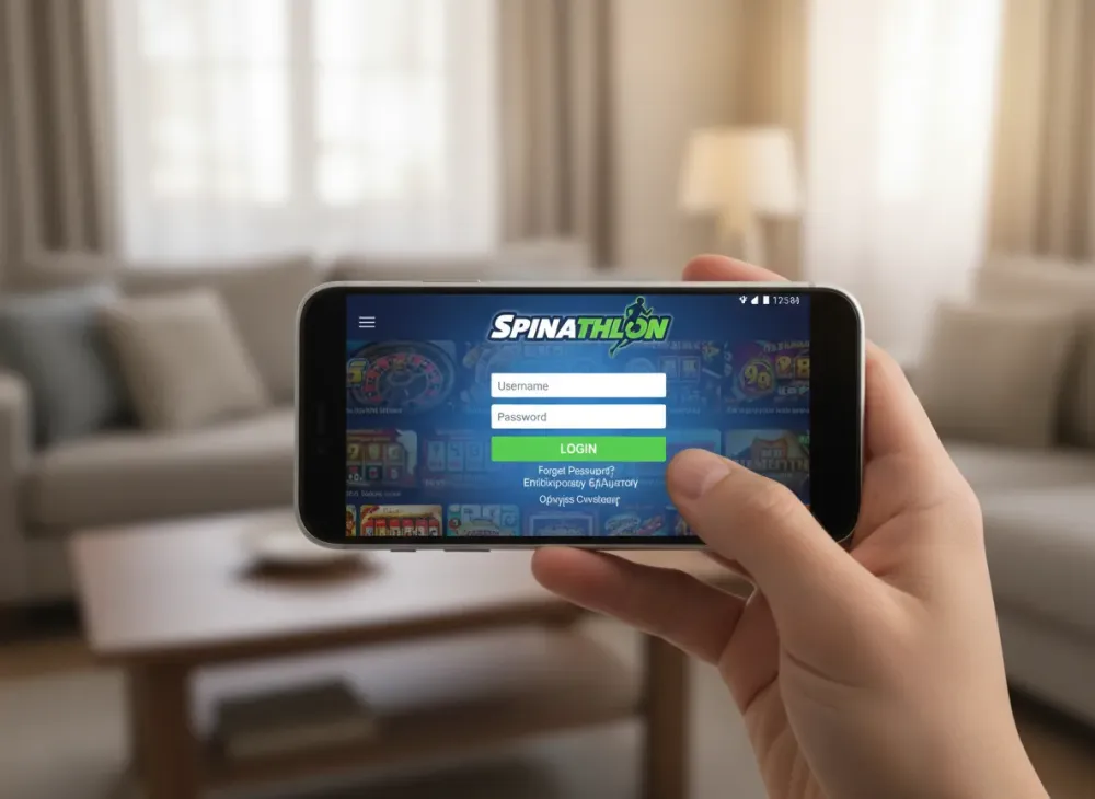 Οδηγίες σύνδεσης Spinathlon login και επιδιόρθωση σφαλμάτων